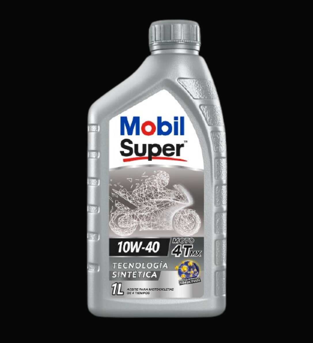 ACEITE MOBIL 4T 10W40 (TAPA GRIS) MOBIL