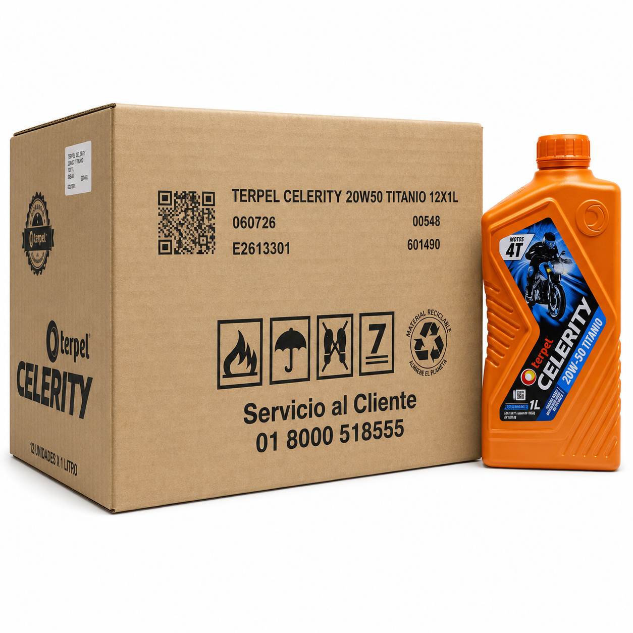 ACEITE 4T TERPEL CELERITY 20W50 TITANIO 601490