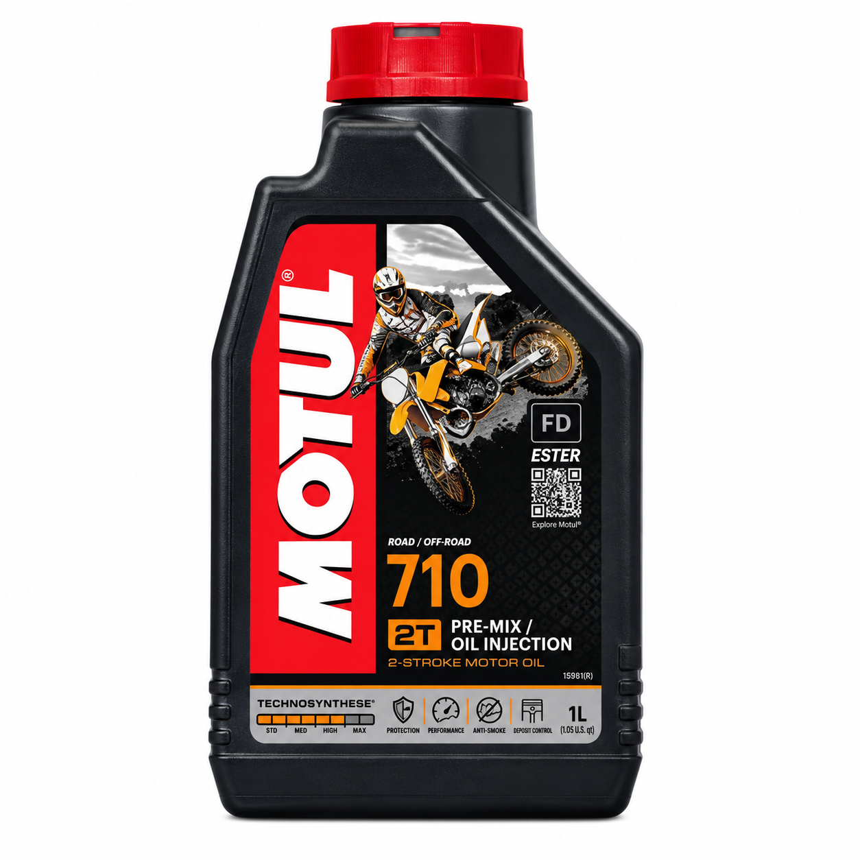 ACEITE 2T MOTUL 710 SINTETICO