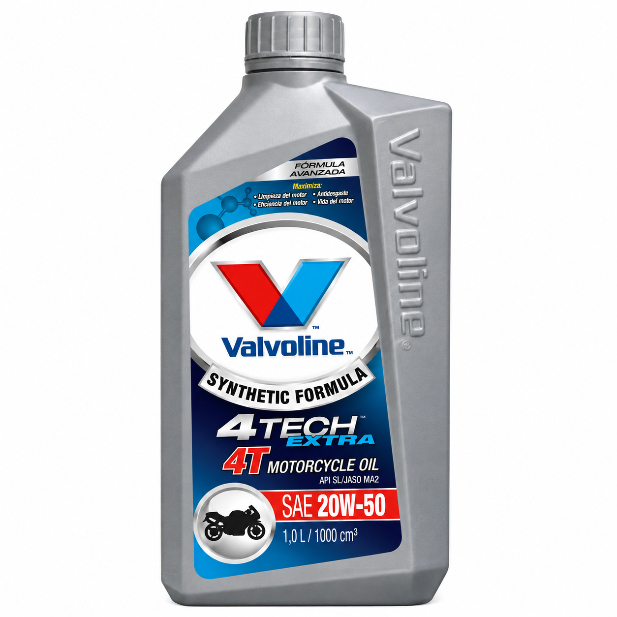 ACEITE 4T VALVOLINE 20W50 EXTRA (GRIS) - Imagen de 2
