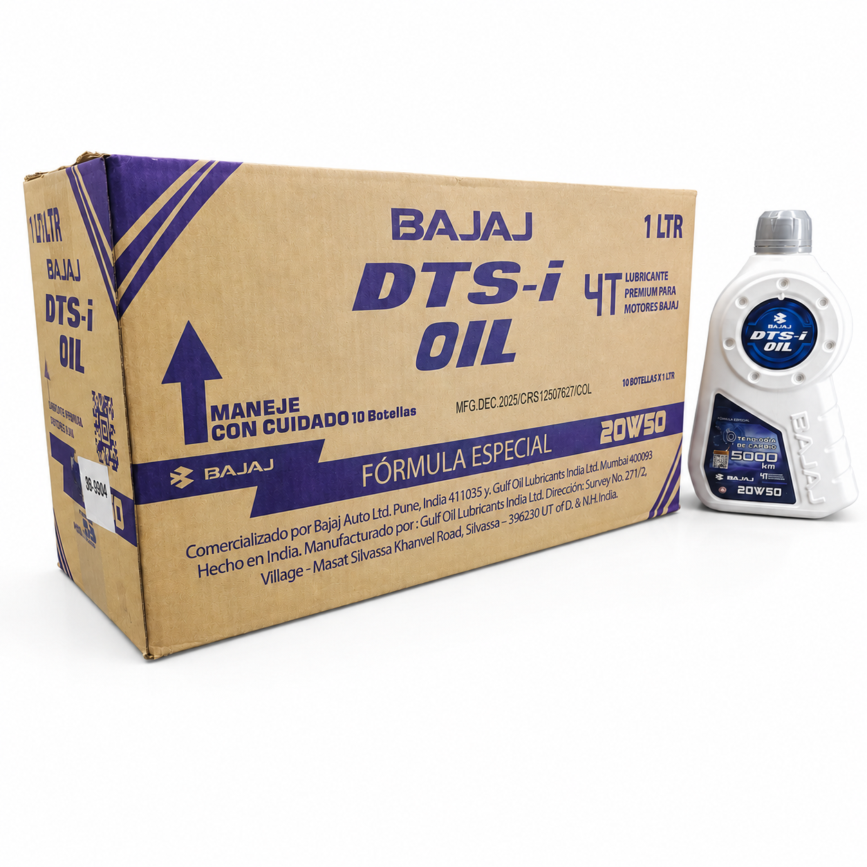 ACEITE 4T BAJAJ 20W50 LITRO BGO20W50-1LT2W