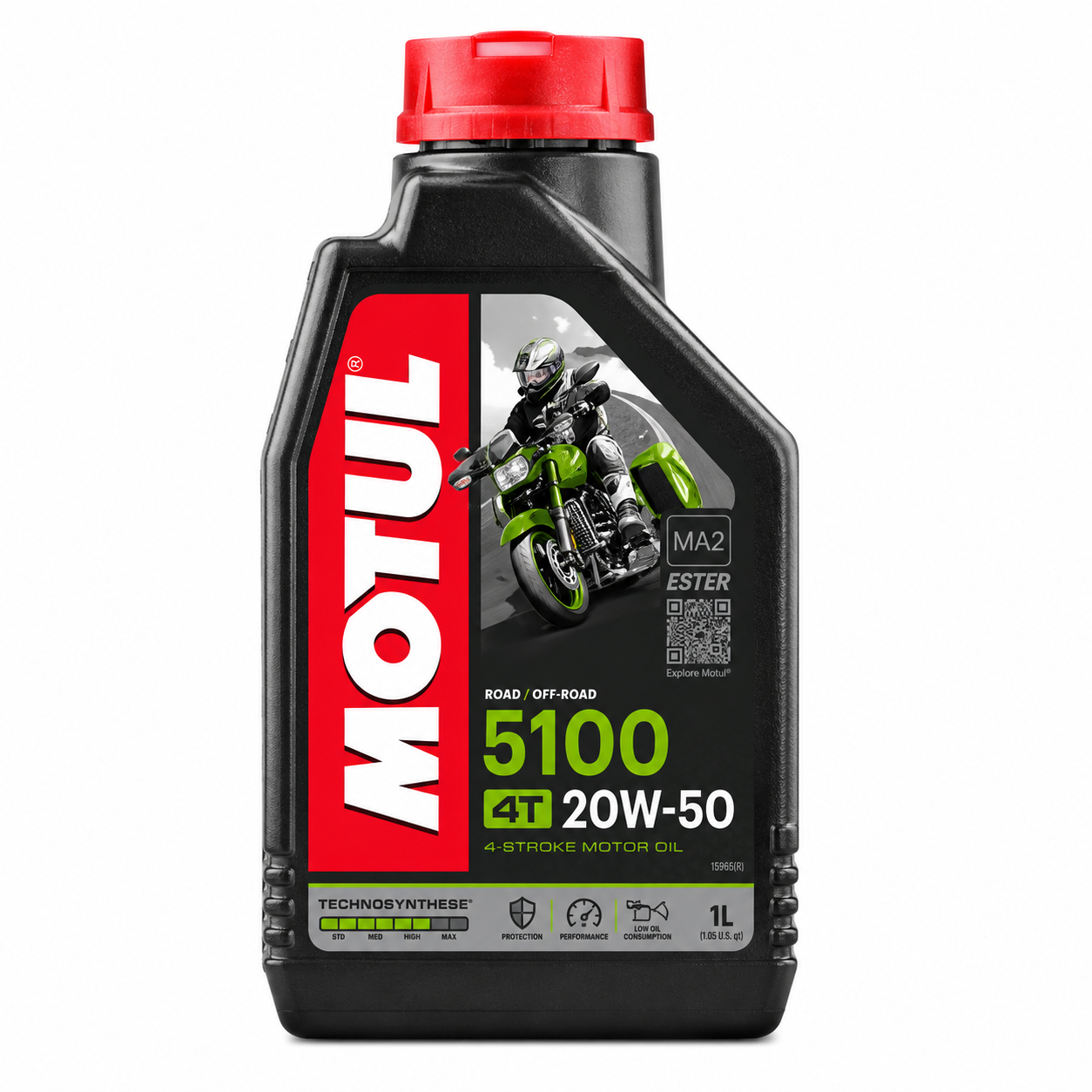 ACEITE 4T MOTUL 5100 20W50 - Imagen de 2