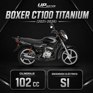 BOXER CT 100 TITANIUM (2021-2026)