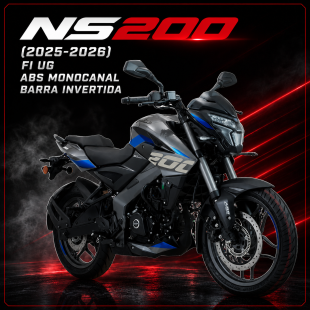 PULSAR NS200 (2025-2026) FI UG (ABS MONOCANAL) BARRA INVERTIDA