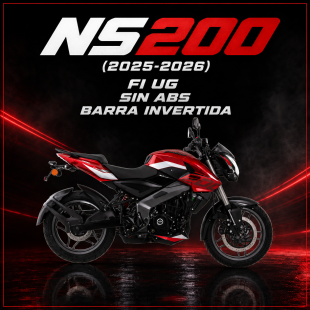 PULSAR NS200 (2025-2026) FI UG SIN ABS BARRA INVERTIDA