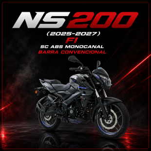PULSAR NS200 (2025-2027) FI (SC ABS MONOCANAL) BARRA CONVENCIONAL