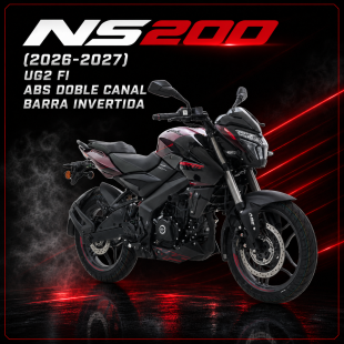 PULSAR NS200 (2026-2027) UG2 FI (ABS DOBLE CANAL) BARRA INVERTIDA