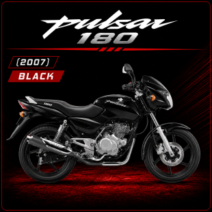 PULSAR 180 (2007) BLACK